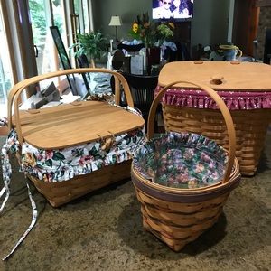 LONGABERGER BASKETS Vintage 1990's